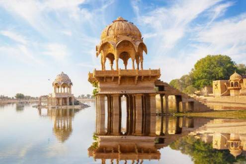 Viajes a la India - Que ver en la India - Jaisalmer - Lago Gadisar