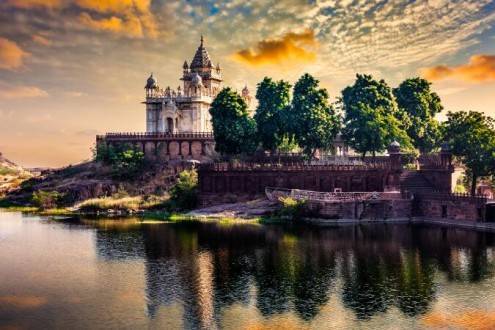 Viajes a la India - Que ver en la India - Jodhpur - Mausoleo Jaswanth