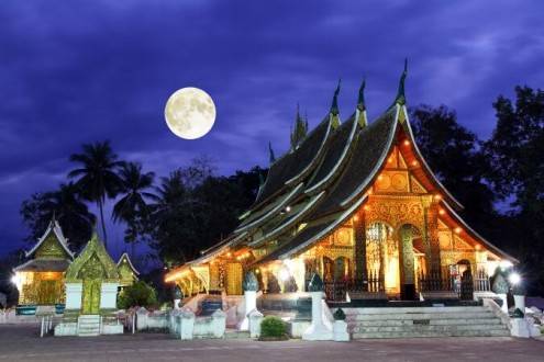 Viaje Laos Vietnam Camboya - Luan Prabang Wat Xieng
