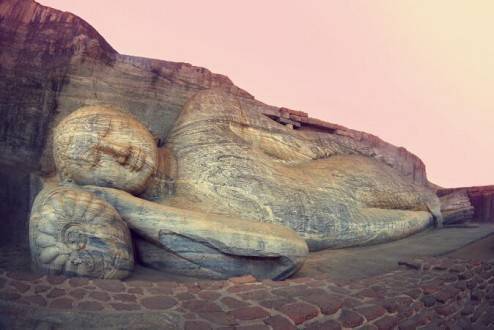 Que ver en Sri Lanka - Polonnaruwa Buda durmiendo
