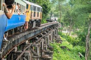 Tailandia de Norte a Sur - Tren de la muerte