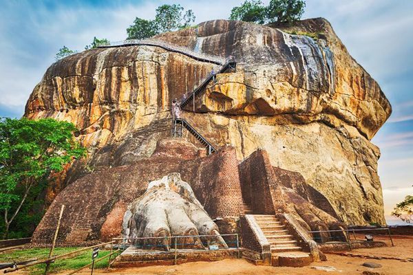 Viajar Sri Lanka Sigiriya Roca del león