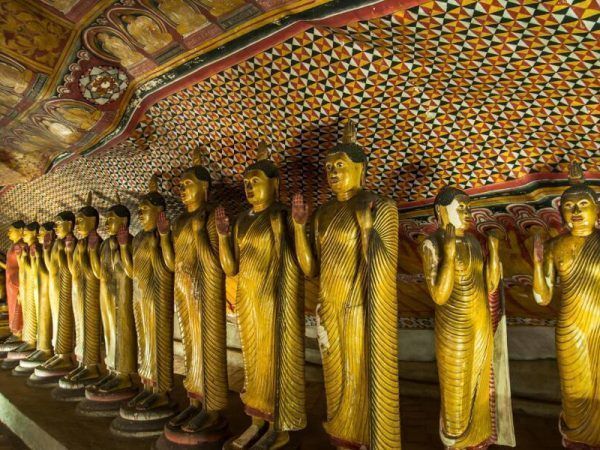 Sri lanka Dambulla Templo Cuevas