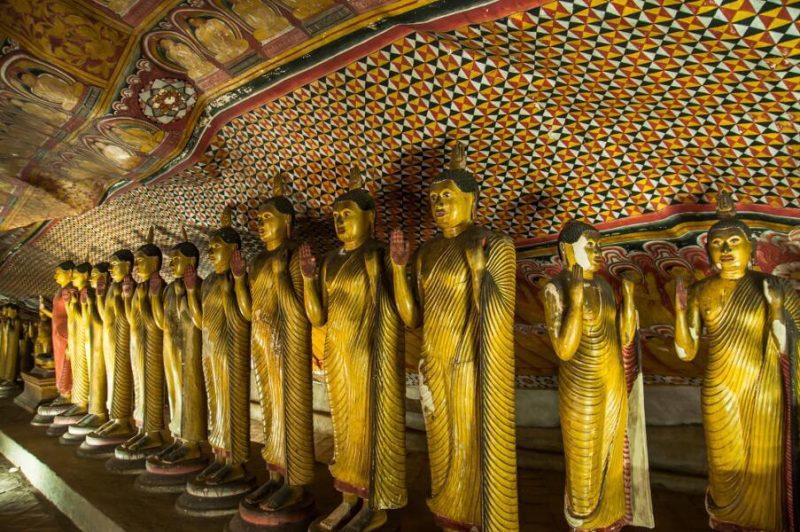 Sri lanka Dambulla Templo Cuevas