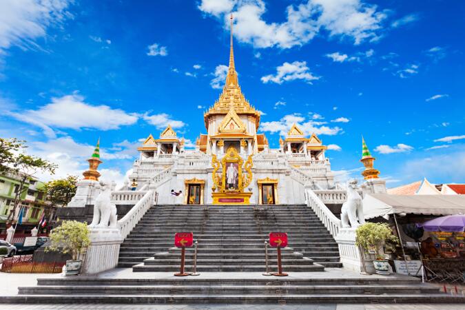 viajes tailandia - bangkok templo Wat Traimit
