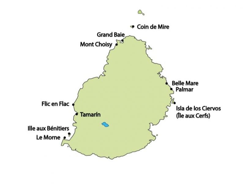 Islas Mauricio Playas